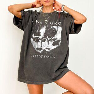 The Cure Retro Vintage Style The Cure Boys Rock Band Music Unisex Shirt 6299934